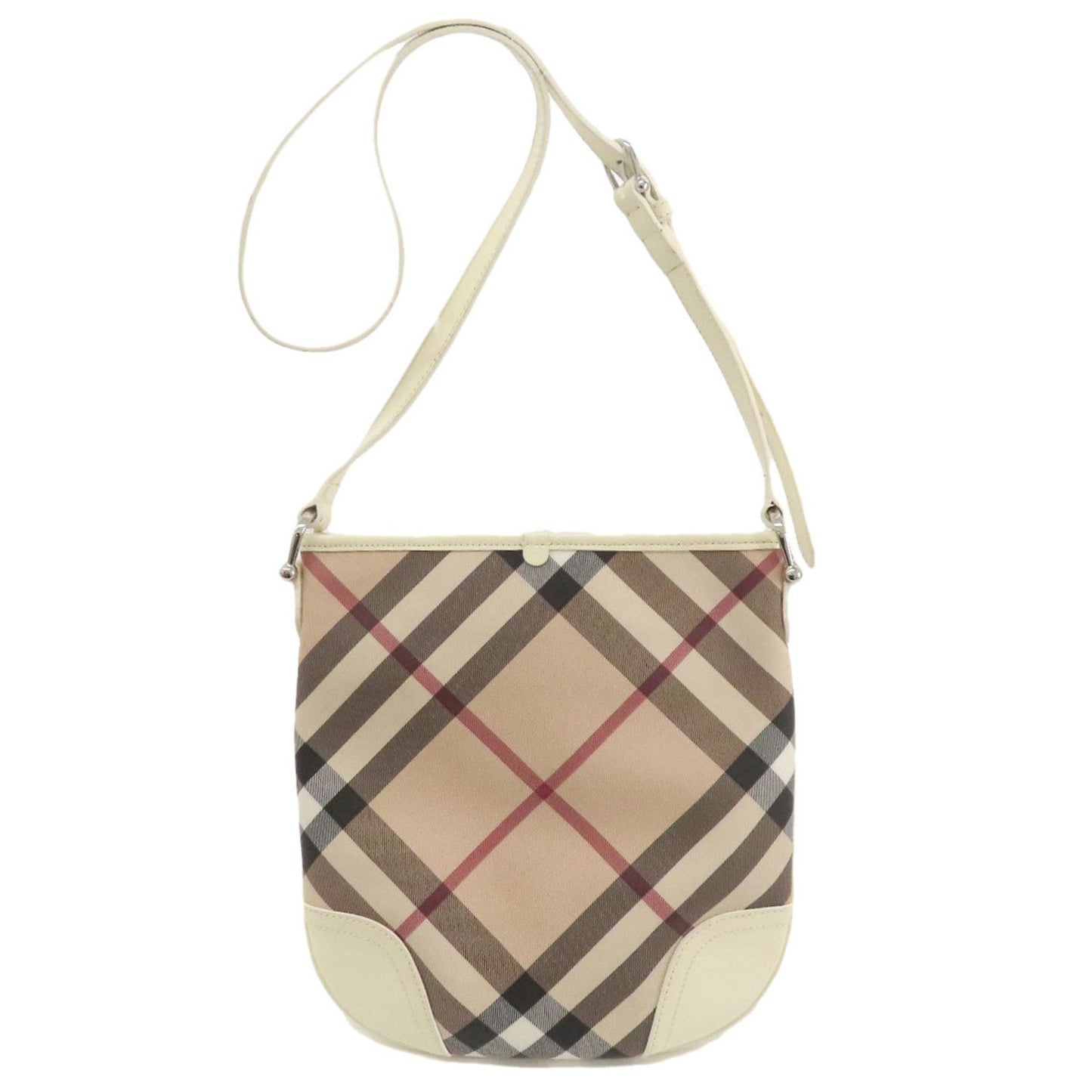 Burberry Nova Check, Beige, Canvas, shoulder