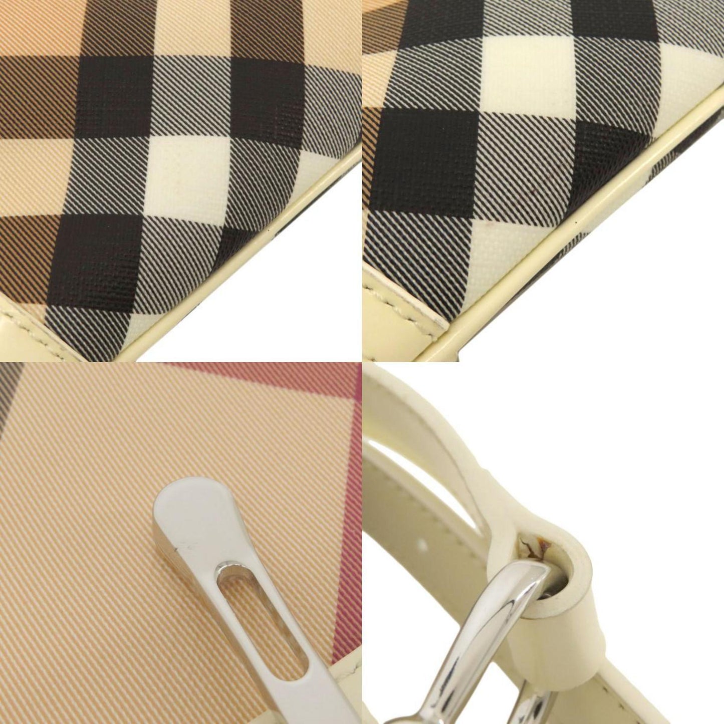 Burberry Nova Check, Beige, Canvas, shoulder