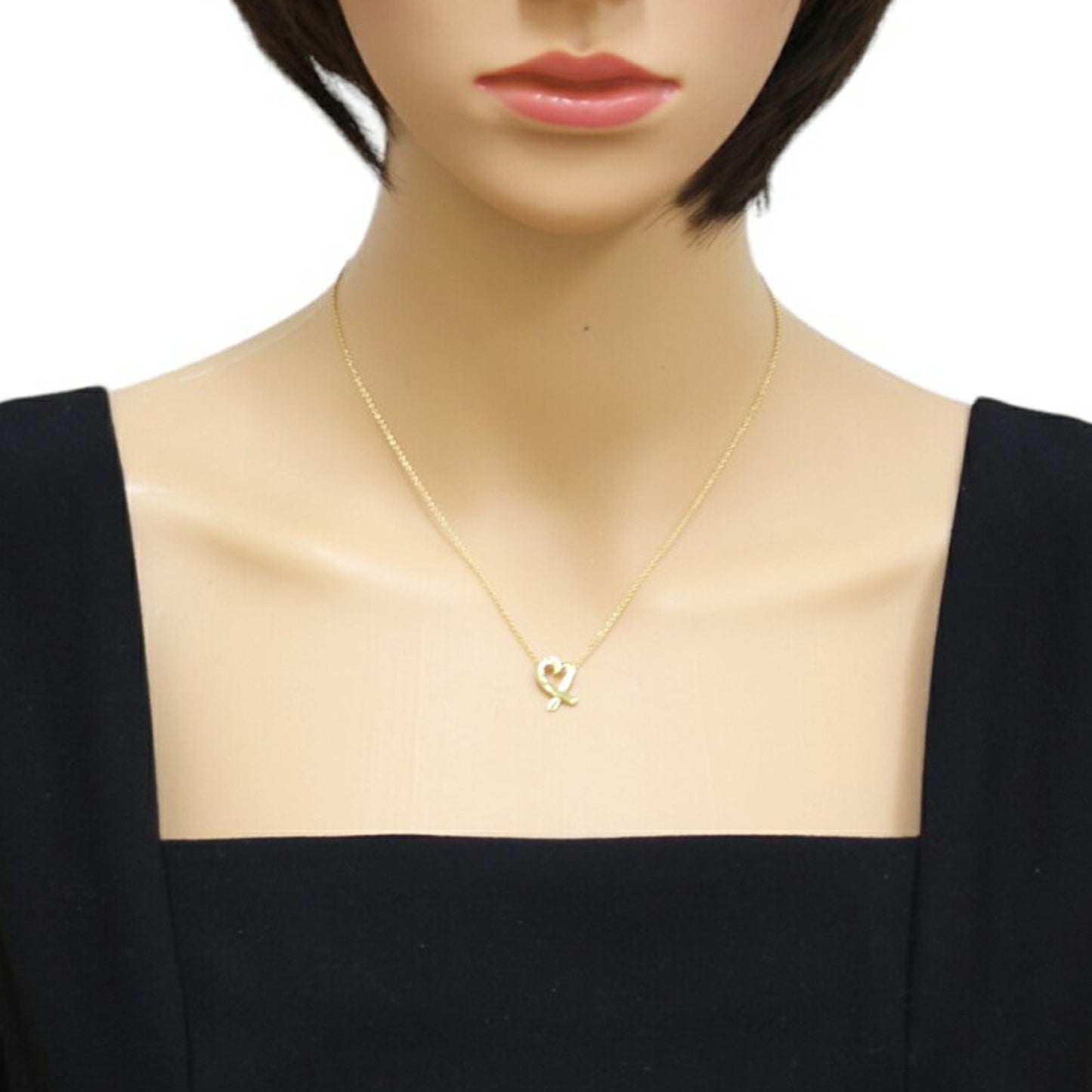 Tiffany & Co Loving heart, Gold, Yellow Gold, necklace