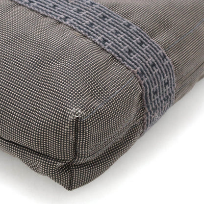 Hermès Herline, Grey, Canvas, tote