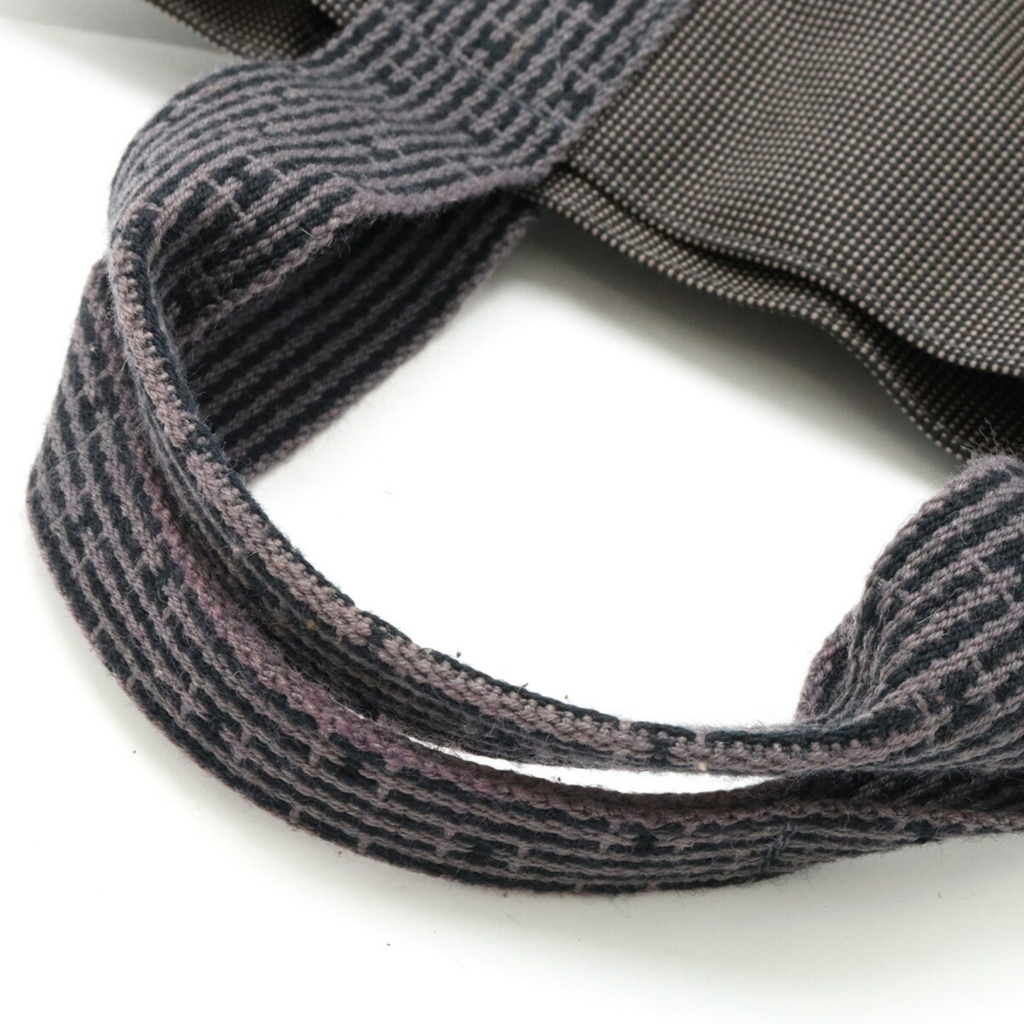 Hermès Herline, Grey, Canvas, tote