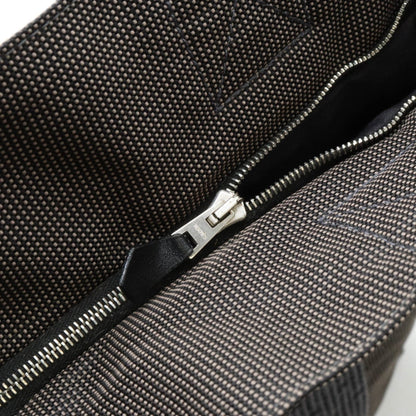 Hermès Herline, Grey, Canvas, tote