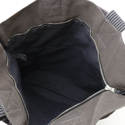 Hermès Herline, Grey, Canvas, tote