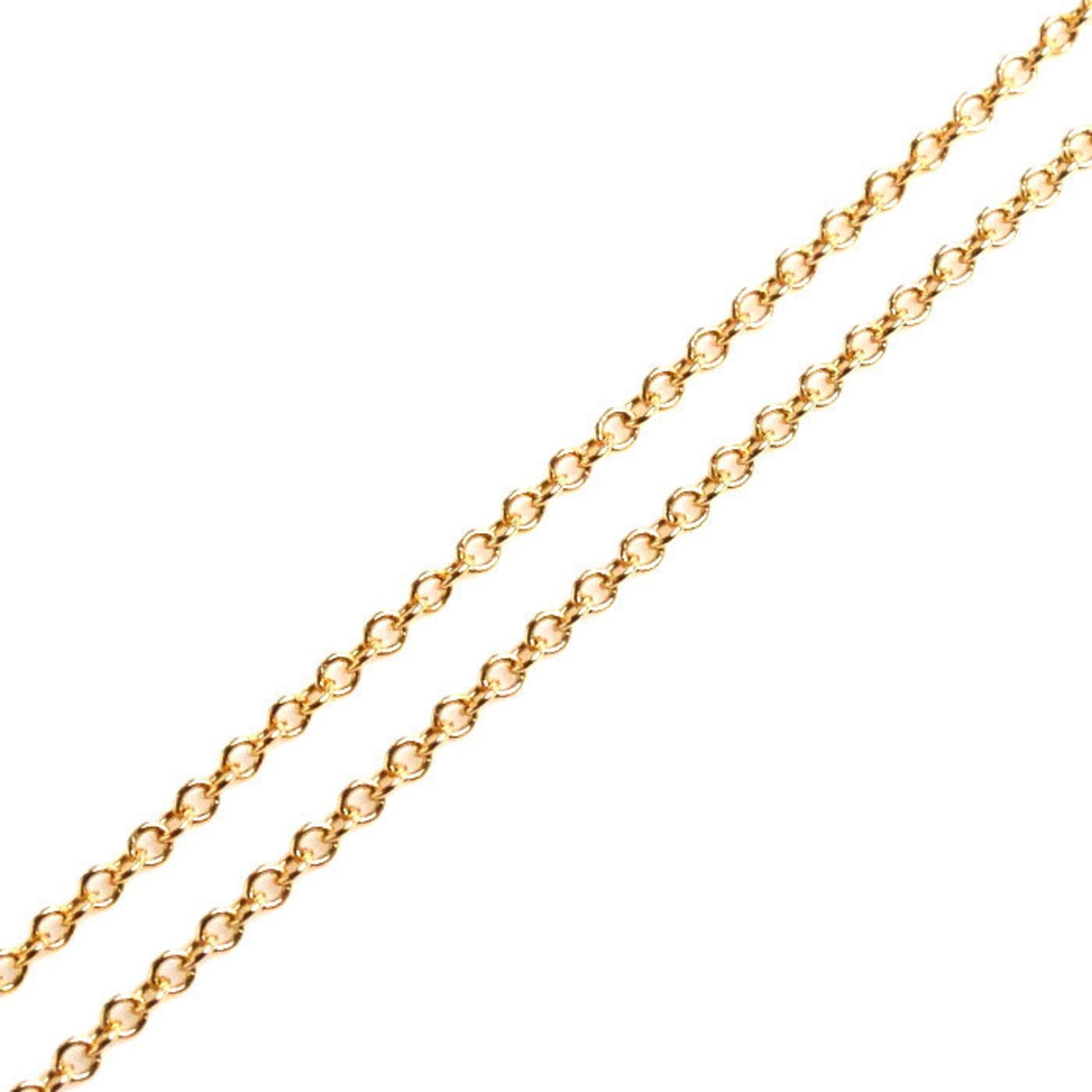 Tiffany & Co T Smile, Gold, Rose Gold, necklace