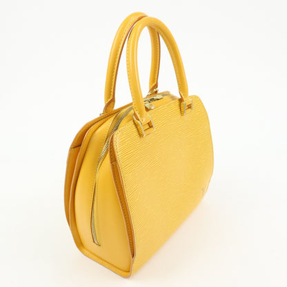 Louis Vuitton Pont Neuf Epi Leather, Yellow, Leather, Handbag