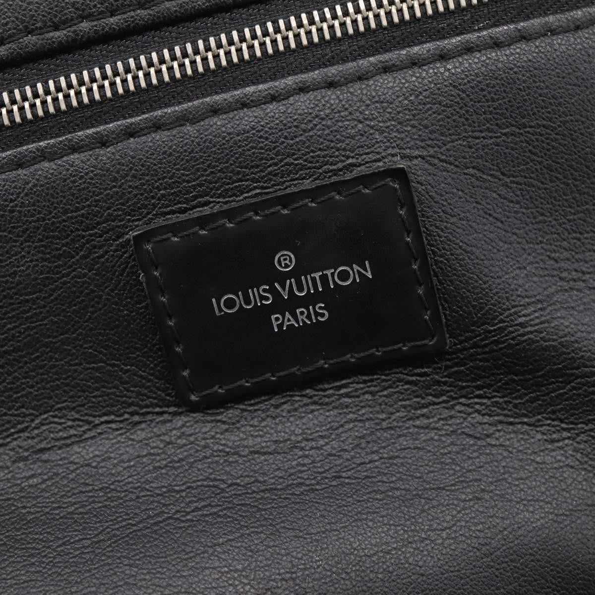 Louis Vuitton Trousse Toilette Damier Canvas, Black, Canvas, Clutch