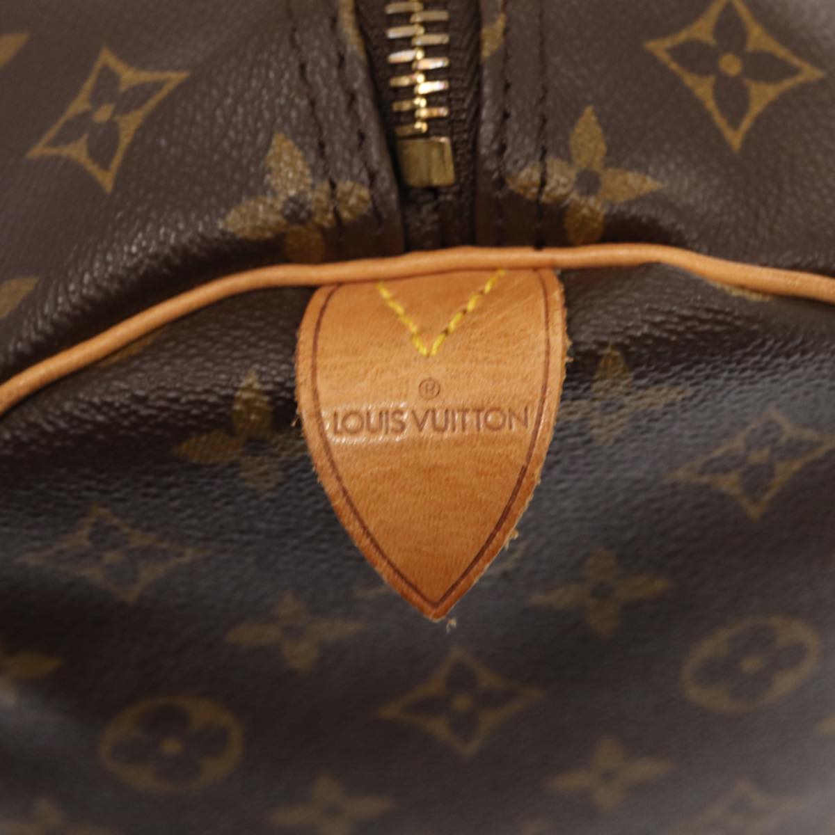 Louis Vuitton Keepall 60, Brown, Canvas, travel