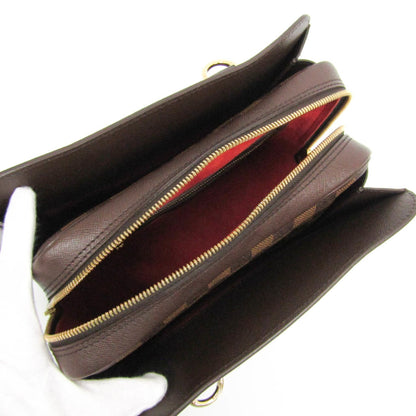 Louis Vuitton Triana, Brown, Canvas, handbag