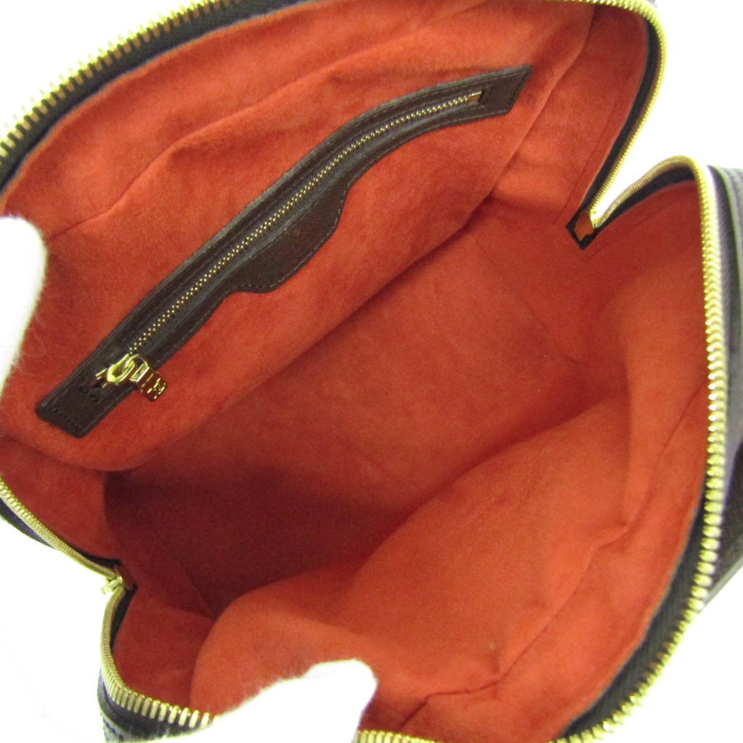 Louis Vuitton Triana, Brown, Canvas, handbag