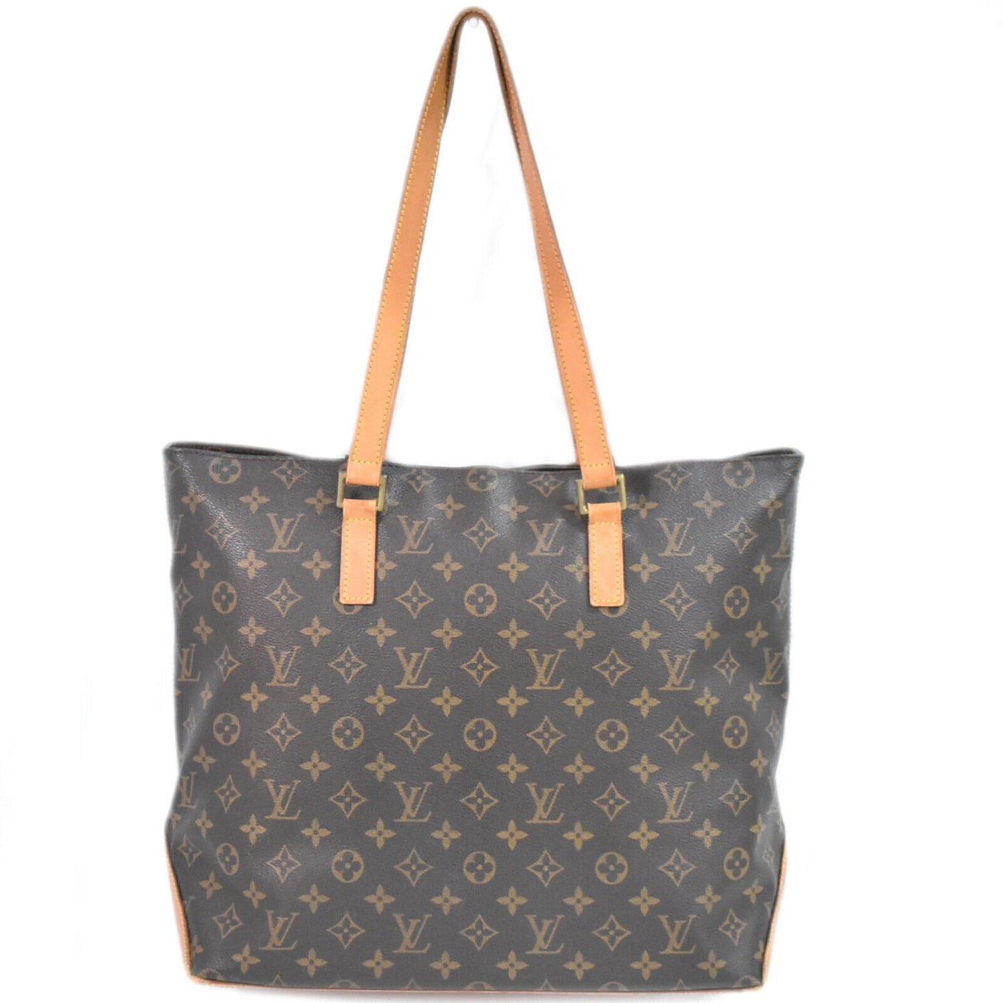 Louis Vuitton Mezzo, Brown, Canvas, tote