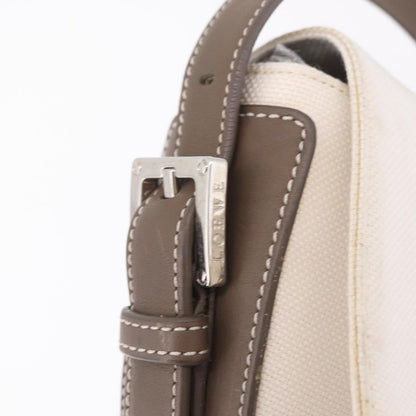 Loewe Shoulder bag Canvas, White, Canvas, Shoulder Bag