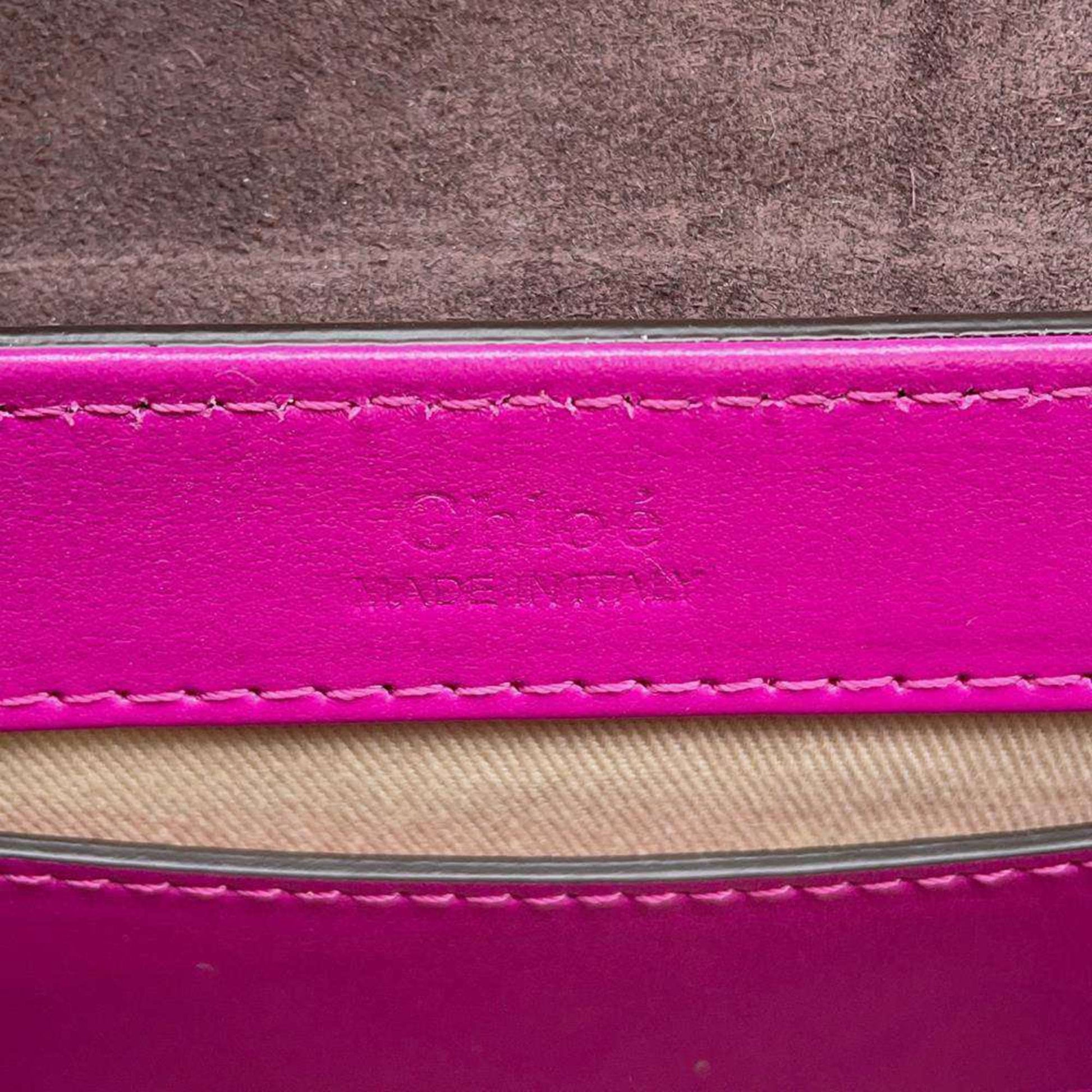 Chloé C, Purple, Leather, shoulder