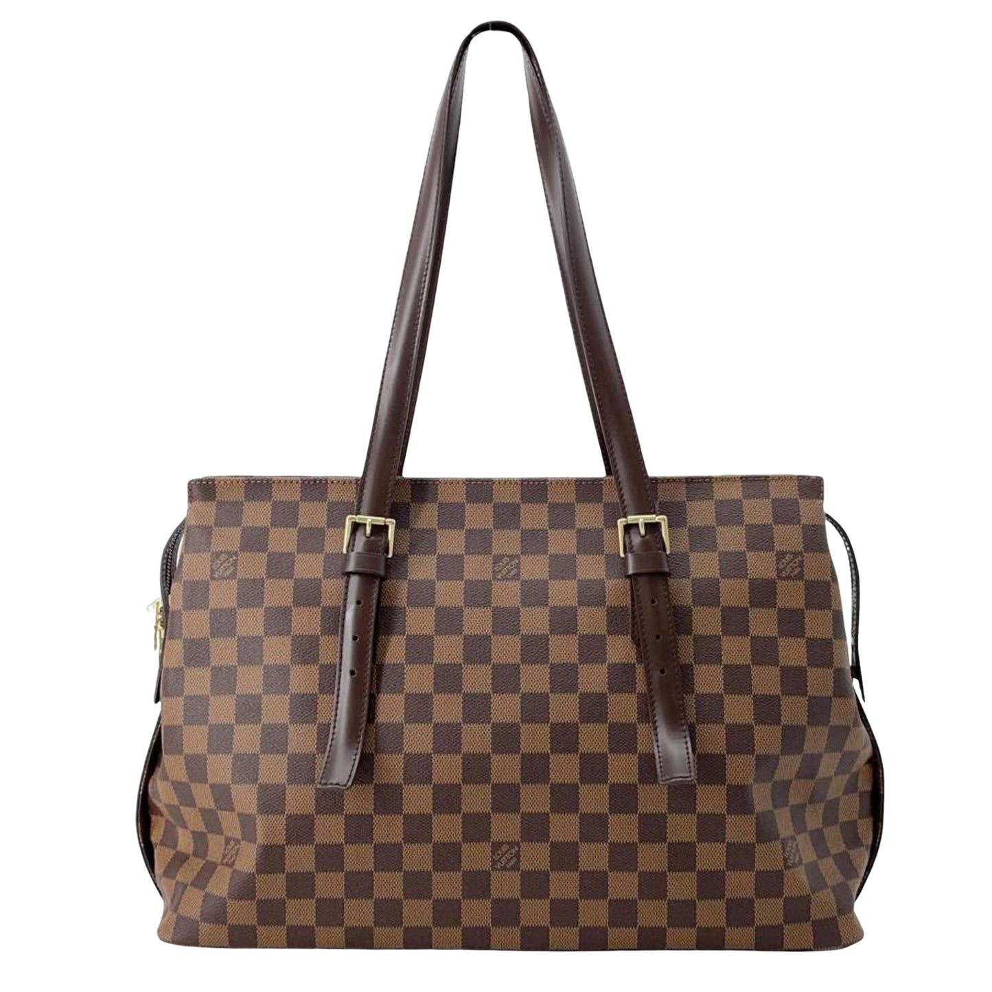 Louis Vuitton Chelsea, Brown, Canvas, tote