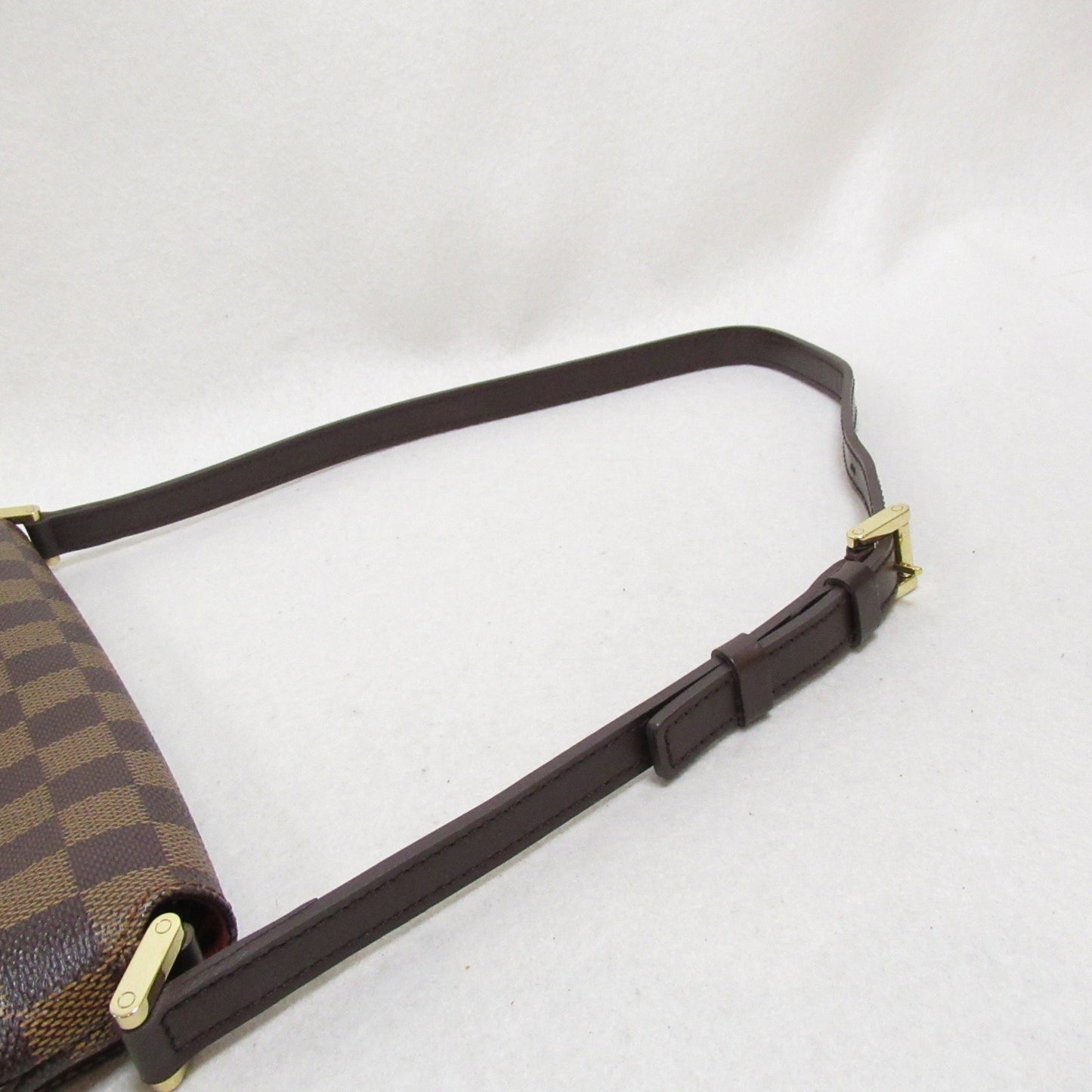 Louis Vuitton Musette Tango, Brown, Canvas, shoulder