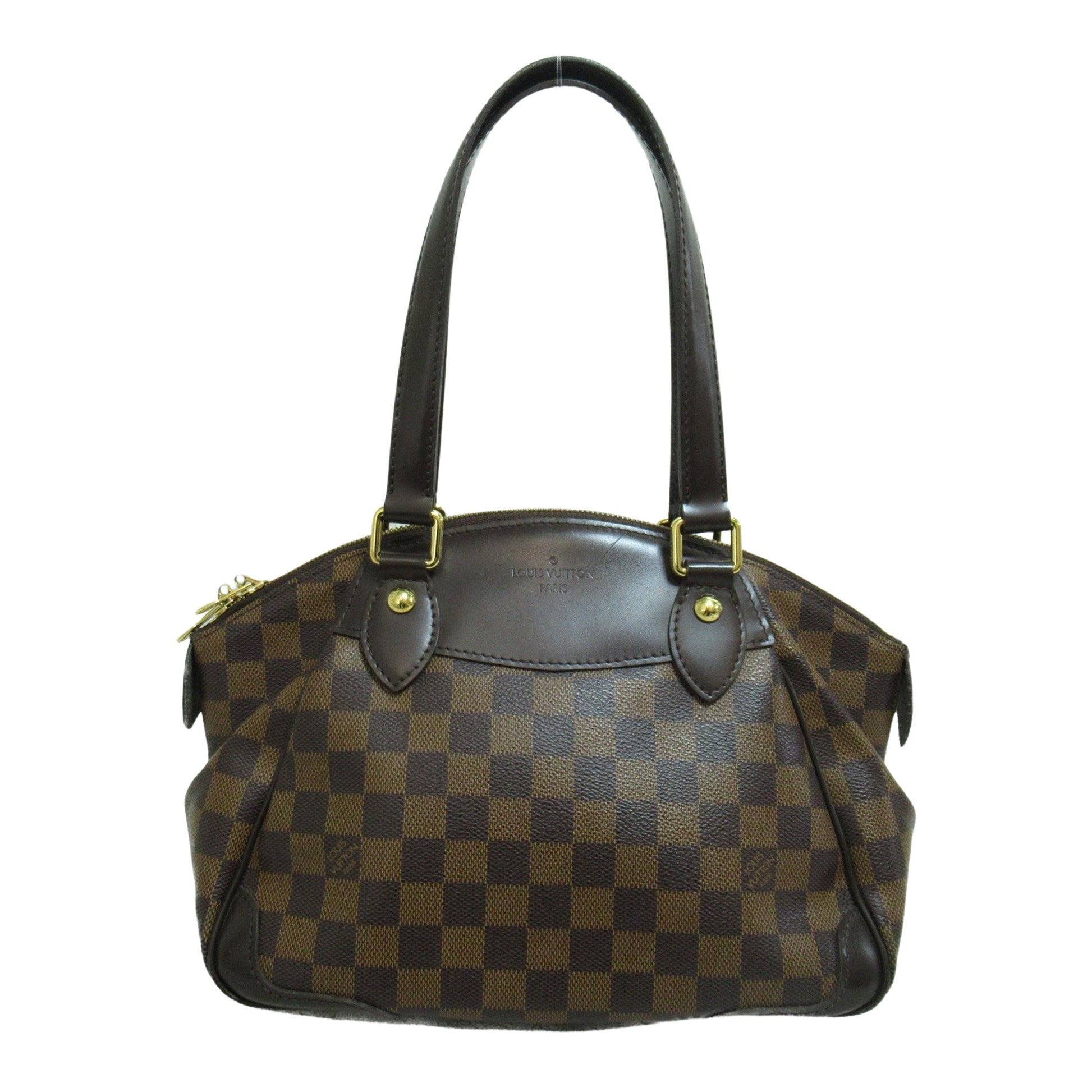 Louis Vuitton Verona, Brown, Canvas, handbag