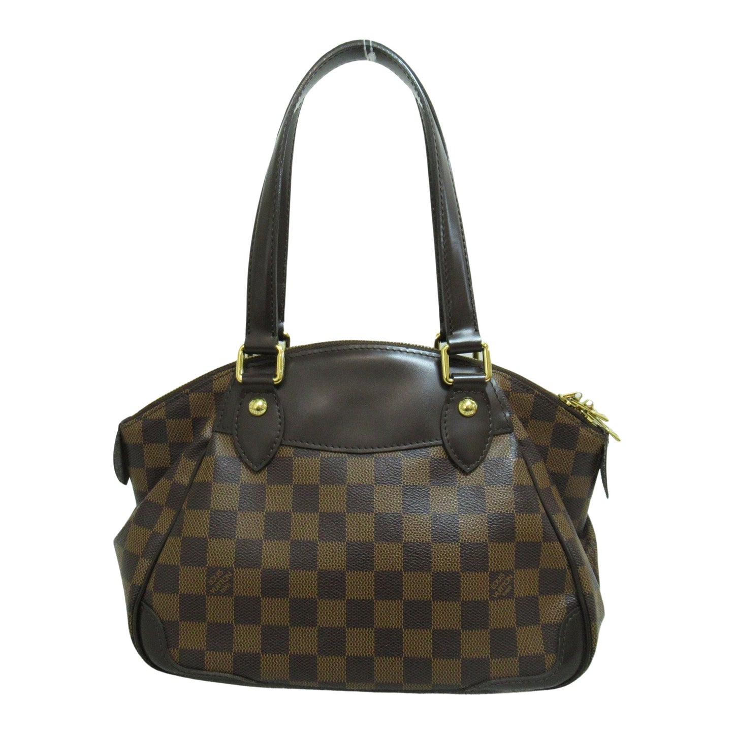 Louis Vuitton Verona, Brown, Canvas, handbag