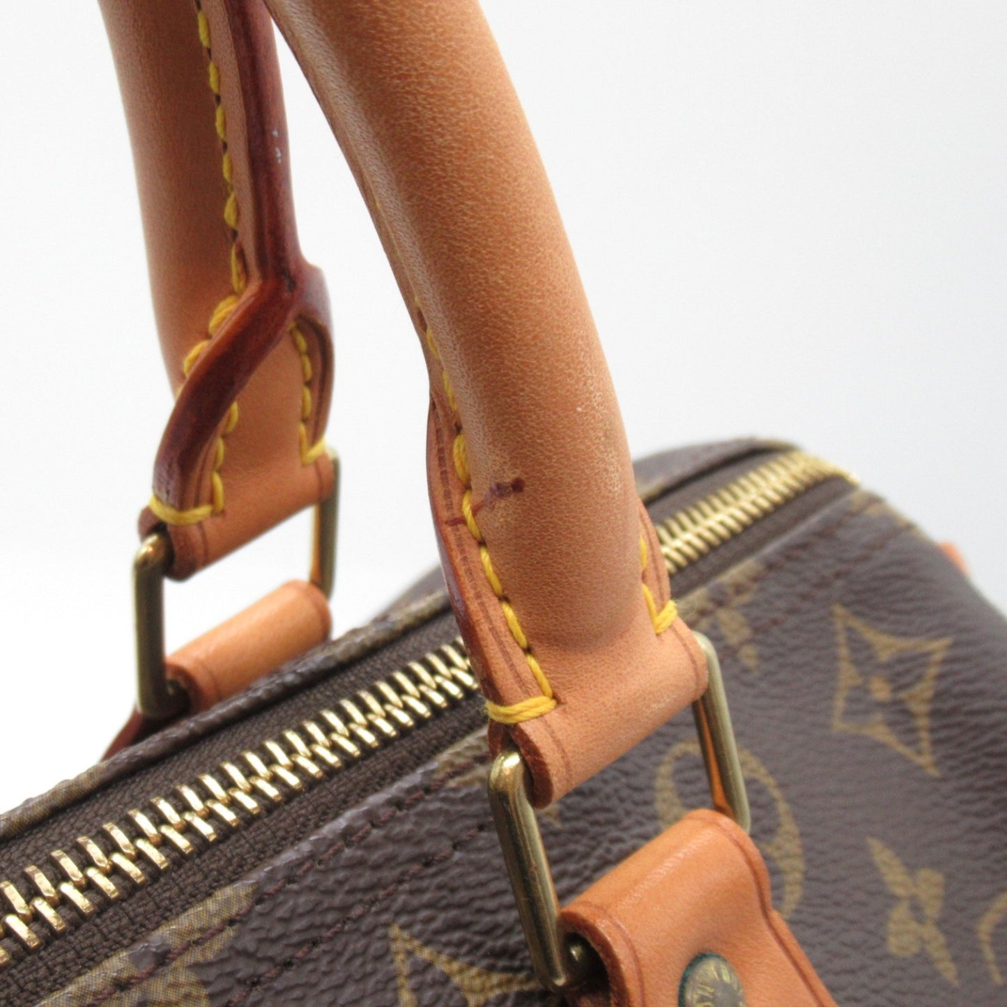 Louis Vuitton Speedy 30, Brown, Canvas, handbag