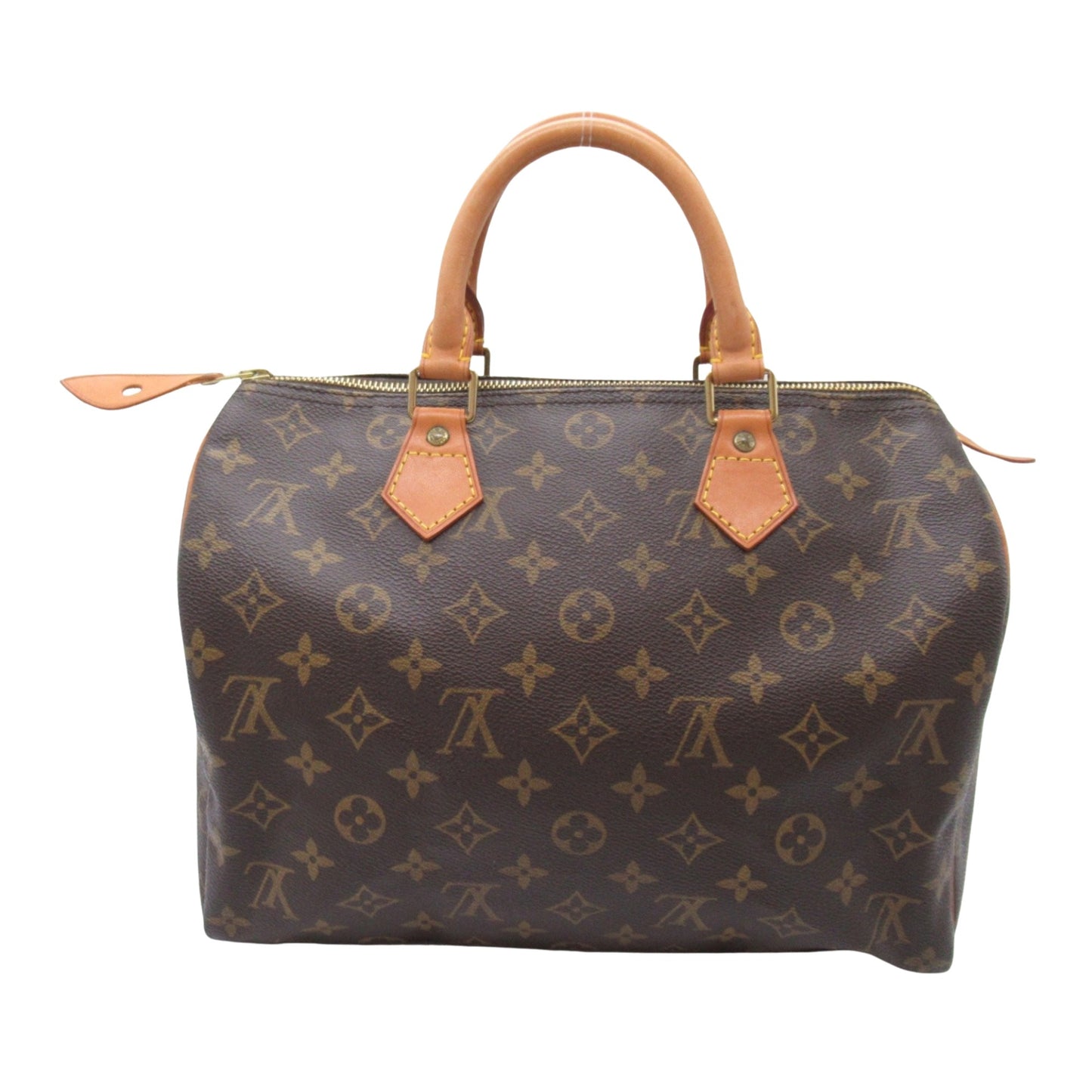 Louis Vuitton Speedy 30, Brown, Canvas, handbag