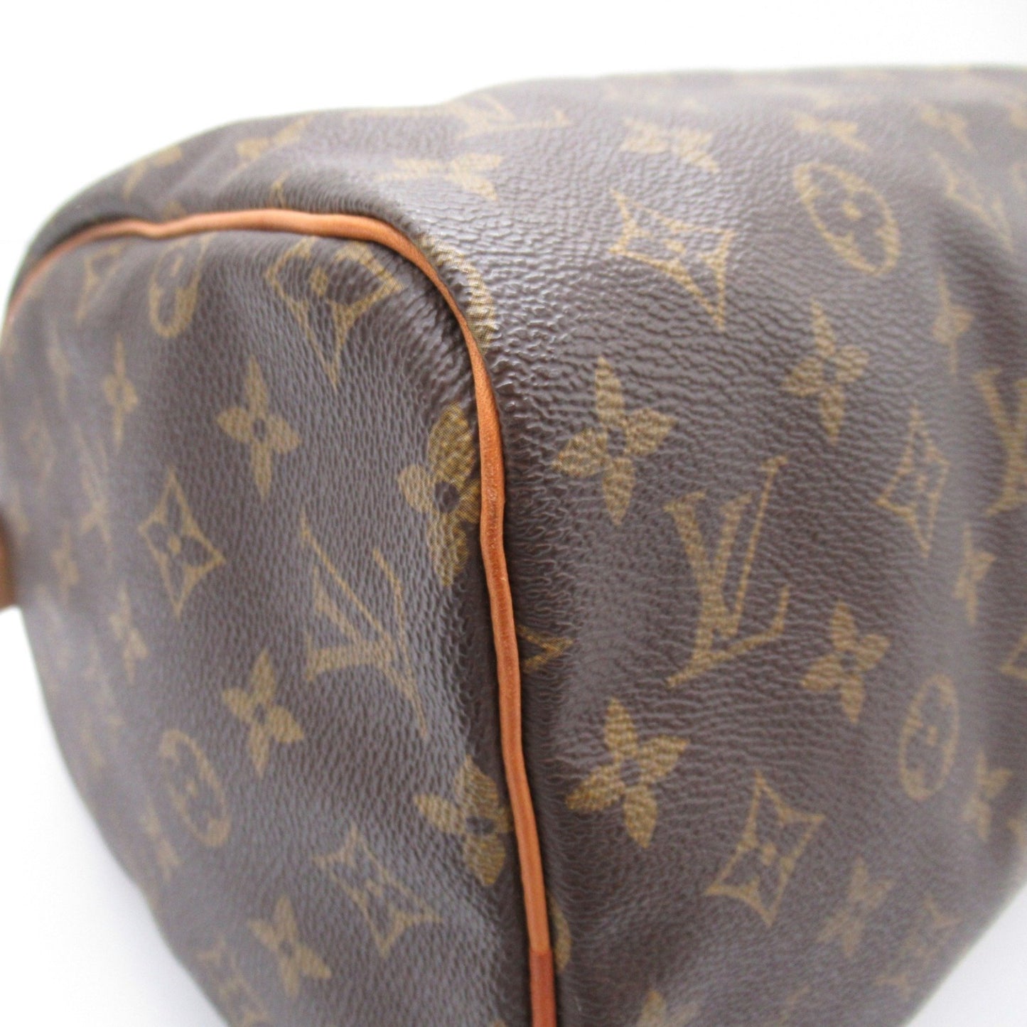 Louis Vuitton Speedy 30, Brown, Canvas, handbag