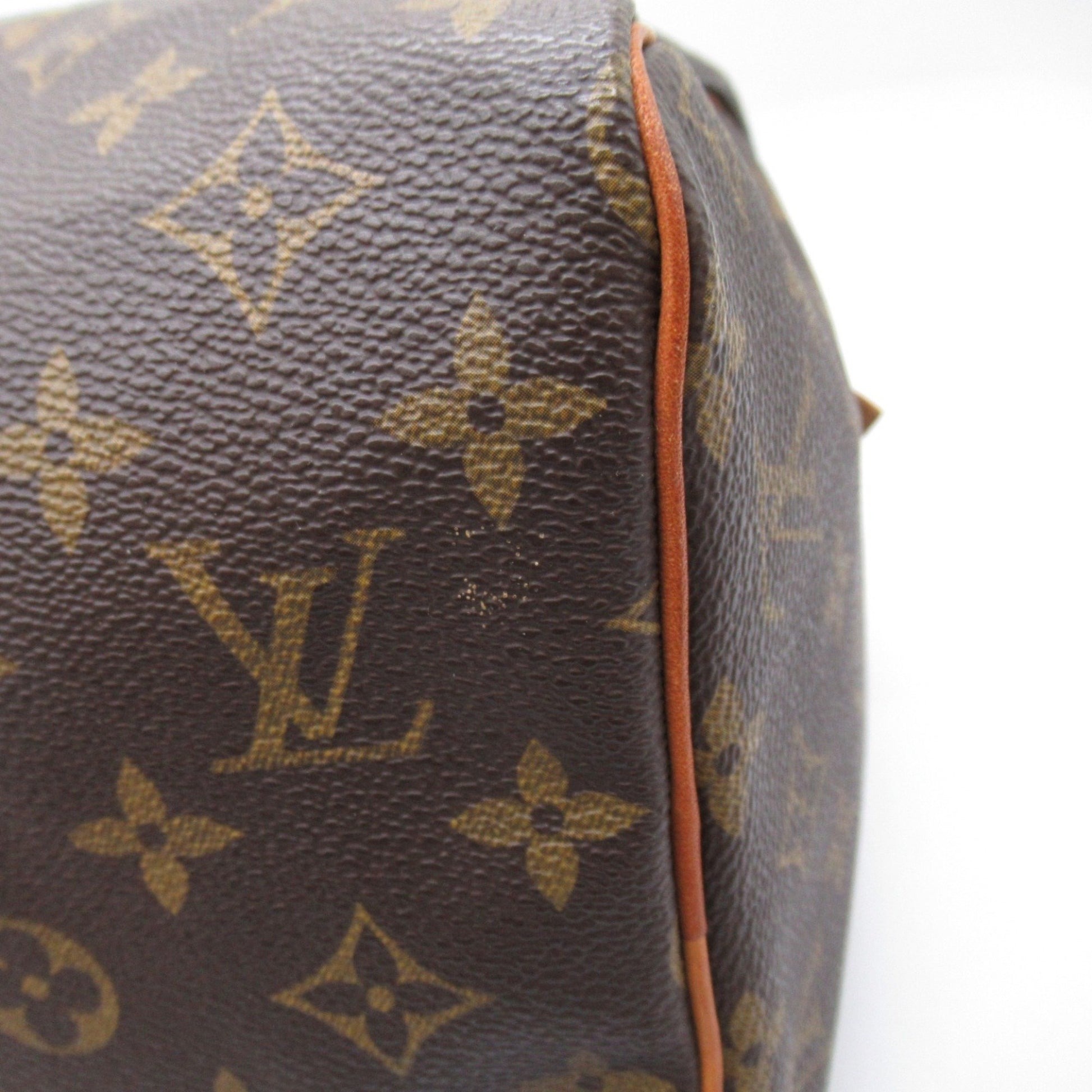 Louis Vuitton Speedy 30, Brown, Canvas, handbag