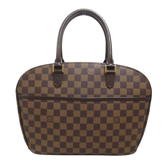 Louis Vuitton Sarria, Brown, Canvas, handbag