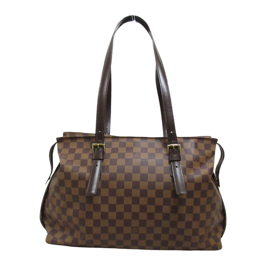 Louis Vuitton Chelsea, Brown, Canvas, tote