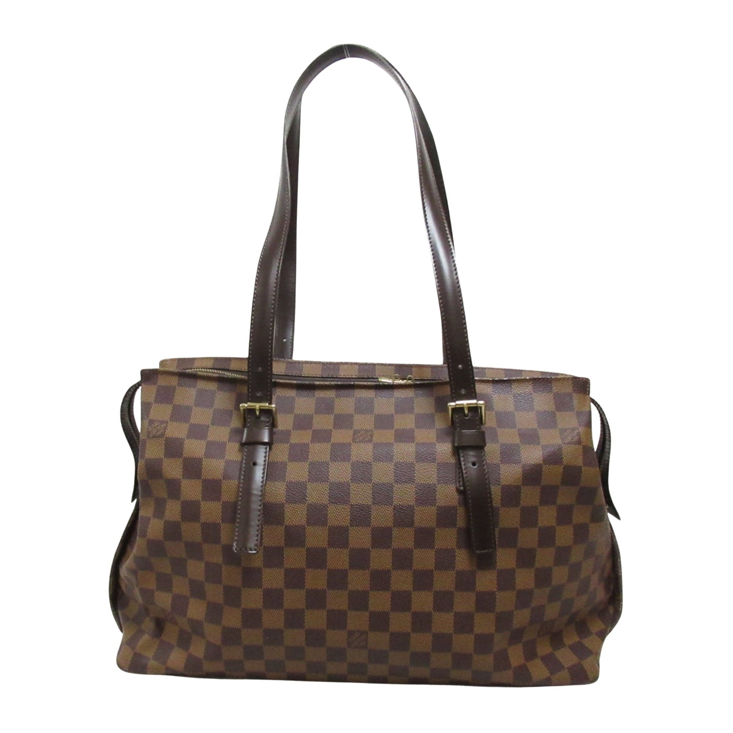 Louis Vuitton Chelsea, Brown, Canvas, tote