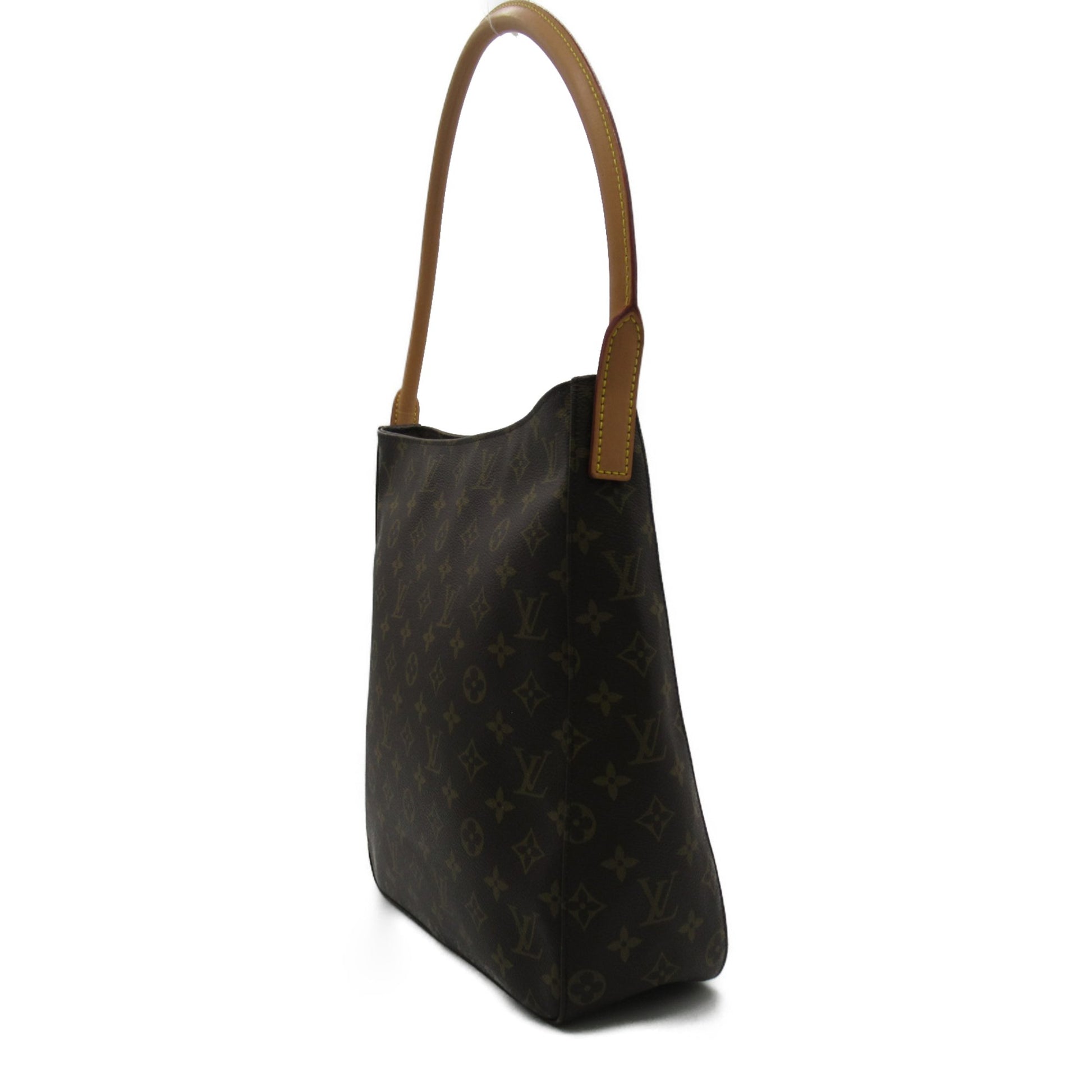 Louis Vuitton Looping GM, Brown, Canvas, shoulder