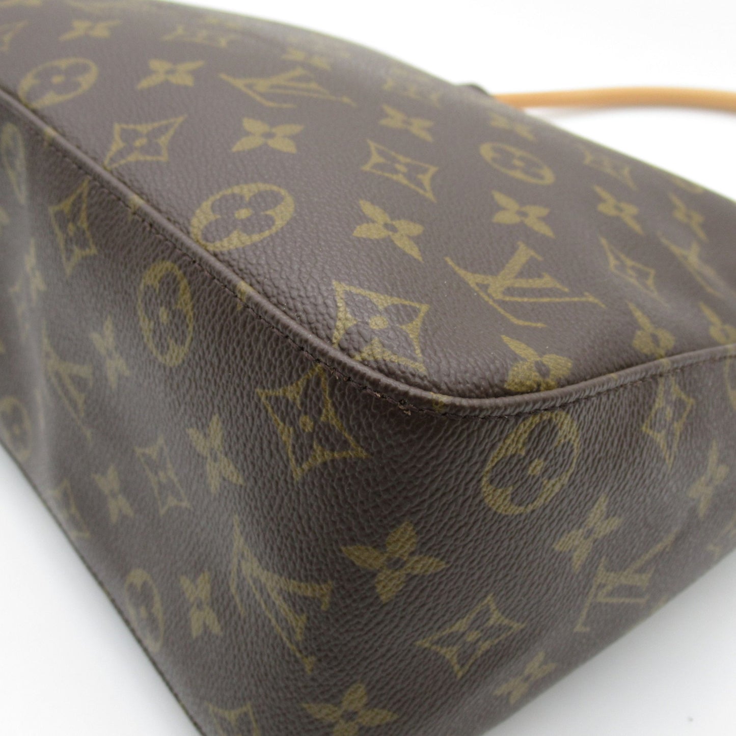 Louis Vuitton Looping GM, Brown, Canvas, shoulder