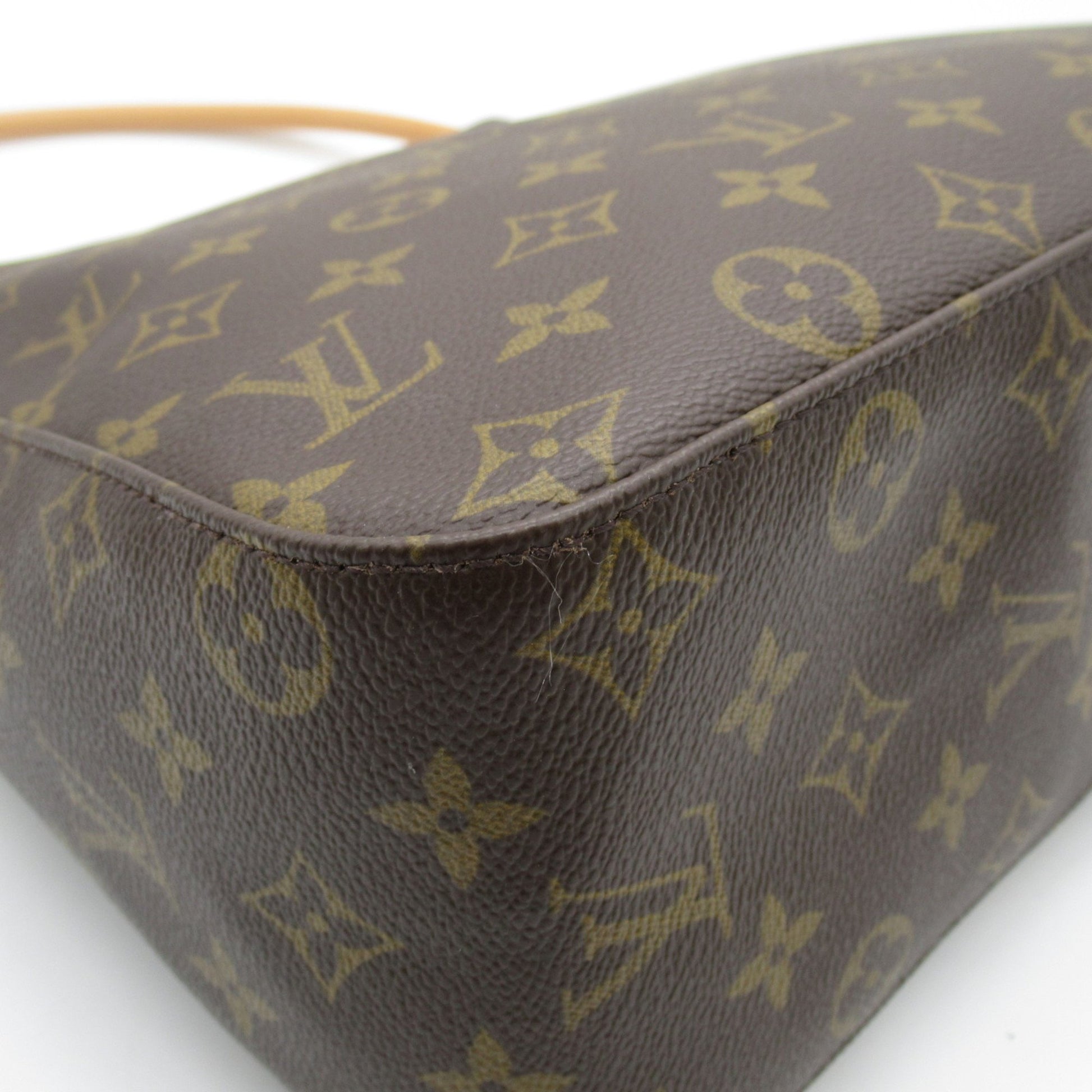 Louis Vuitton Looping GM, Brown, Canvas, shoulder