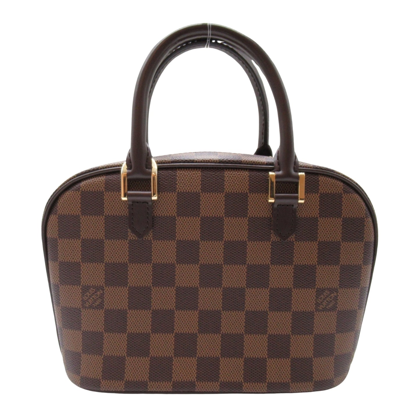 Louis Vuitton Saria Mini, Brown, Canvas, handbag