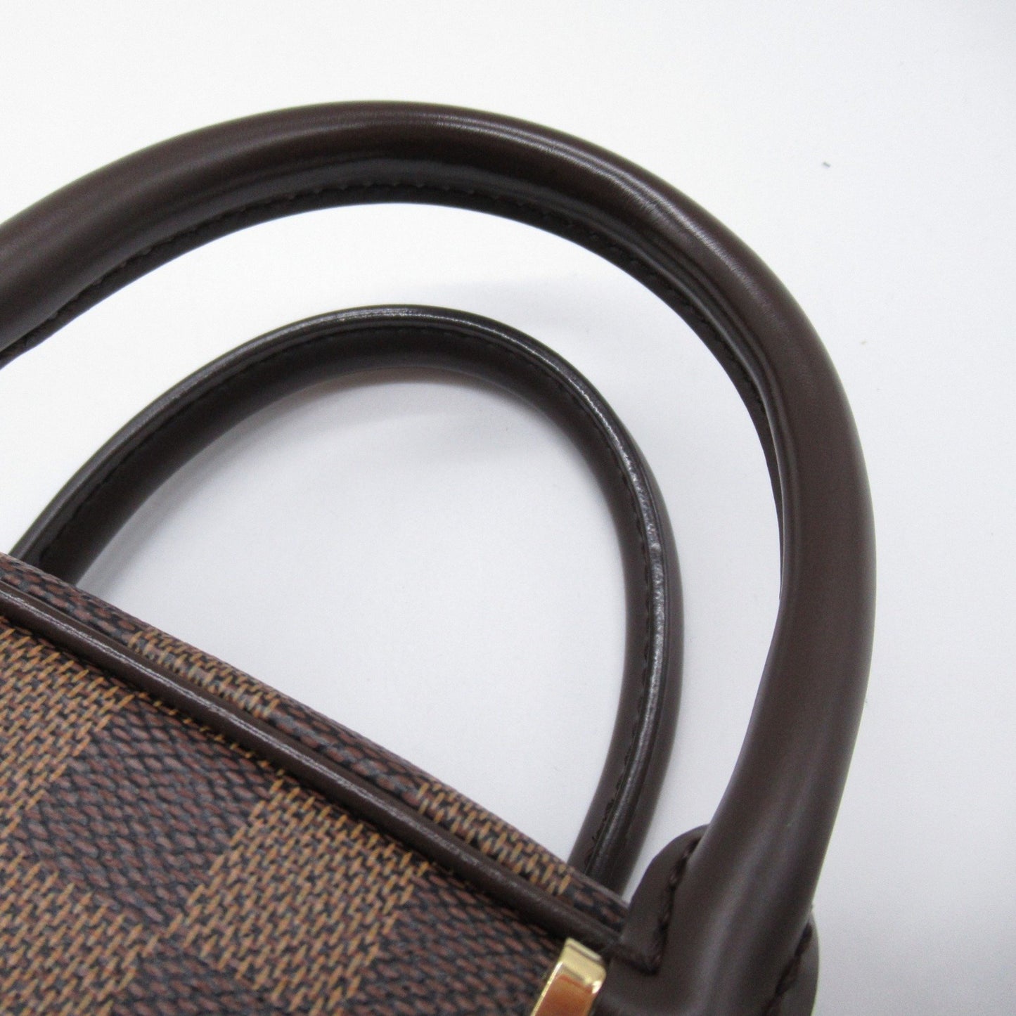 Louis Vuitton Saria Mini, Brown, Canvas, handbag