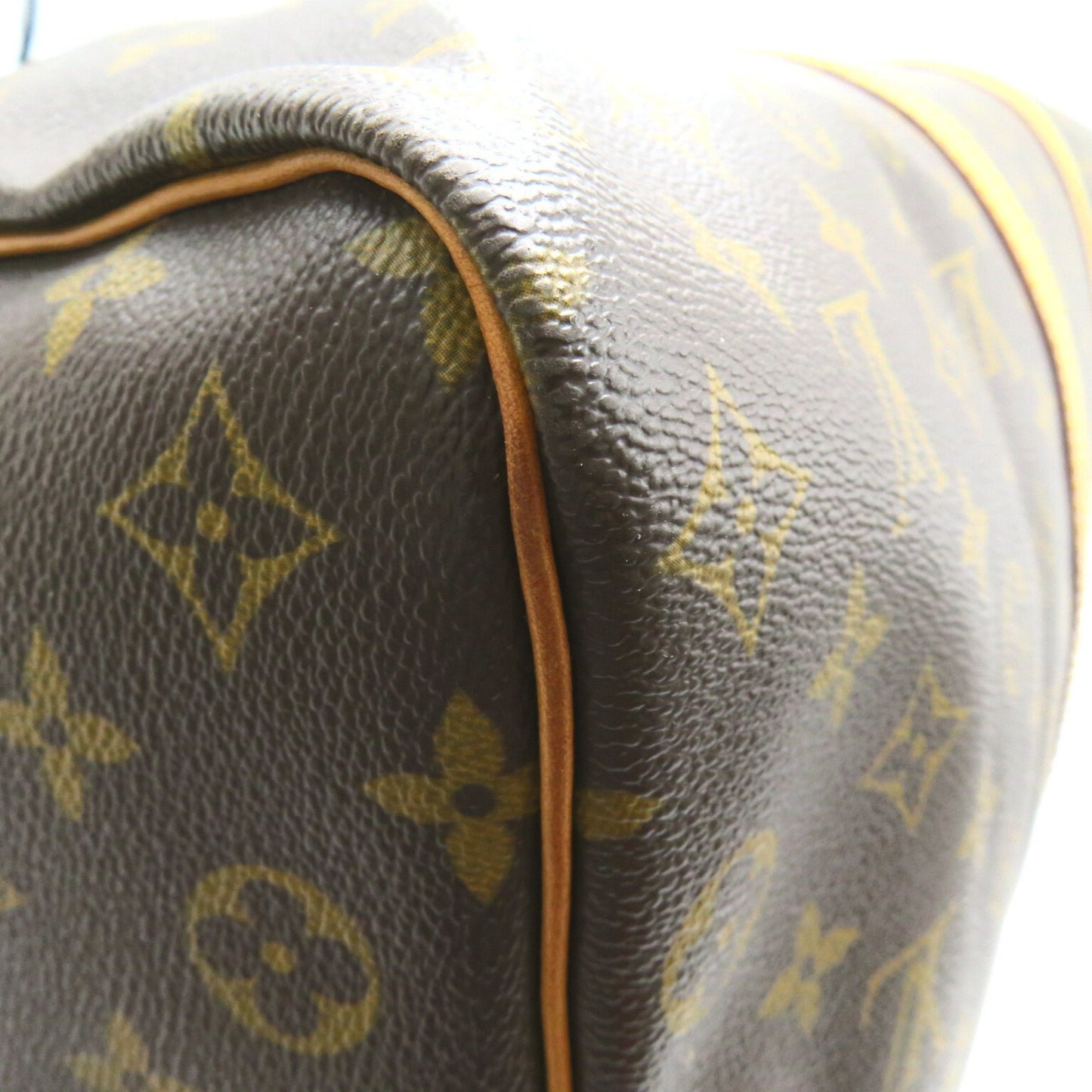 Louis Vuitton Keepall 50, Brown, Canvas, travel