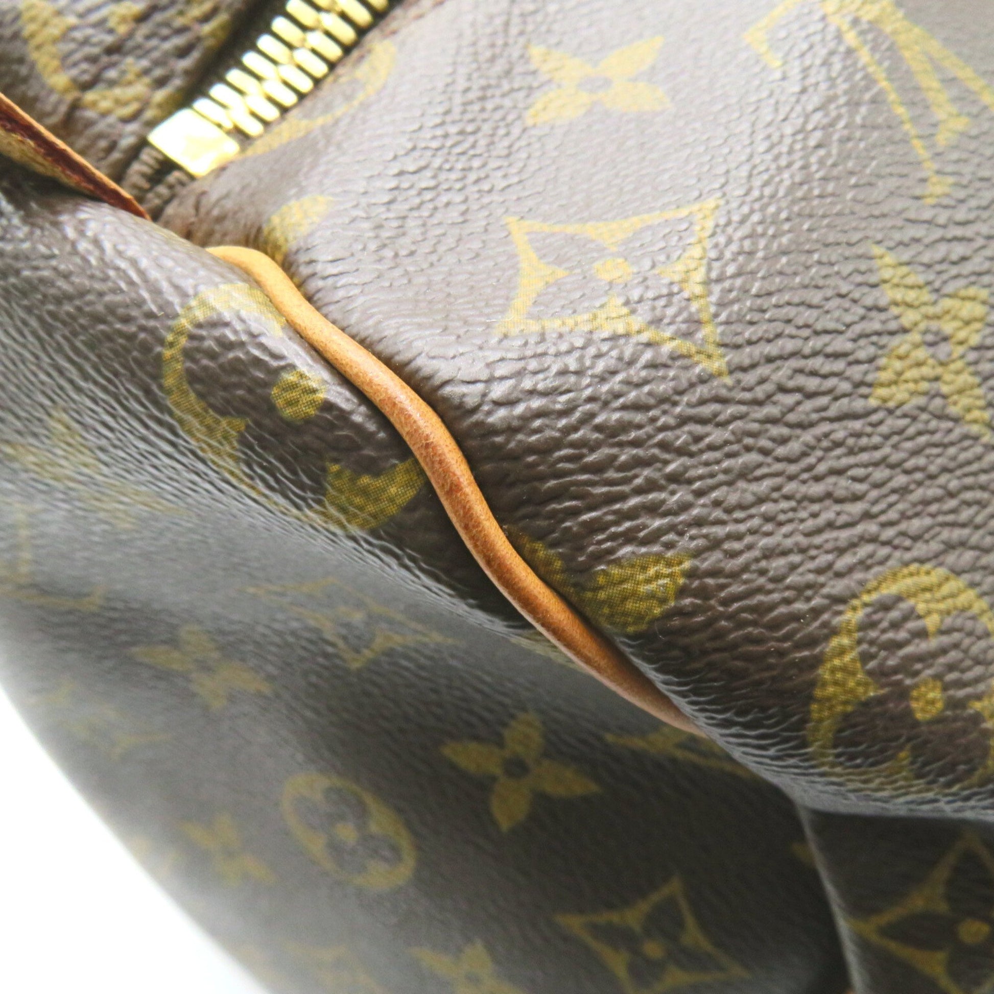 Louis Vuitton Keepall 50, Brown, Canvas, travel