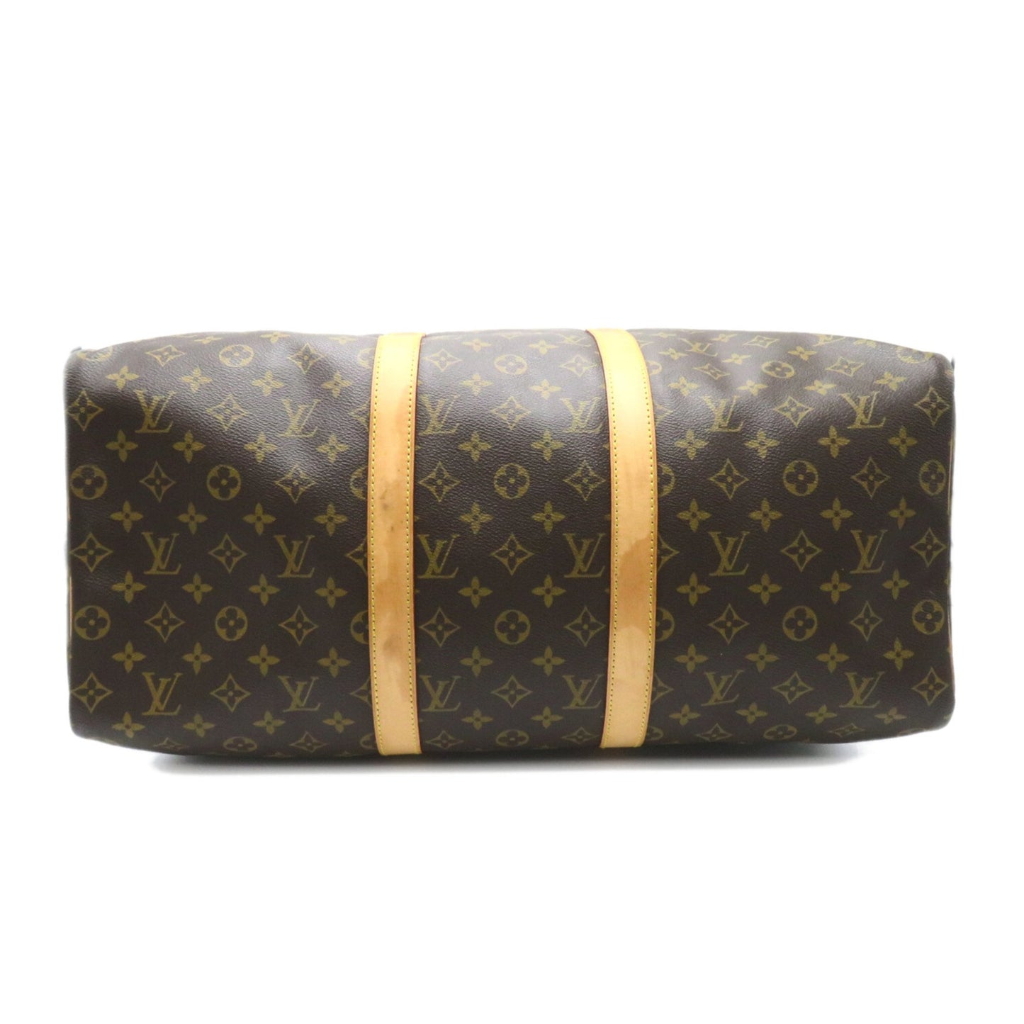 Louis Vuitton Keepall 50, Brown, Canvas, travel