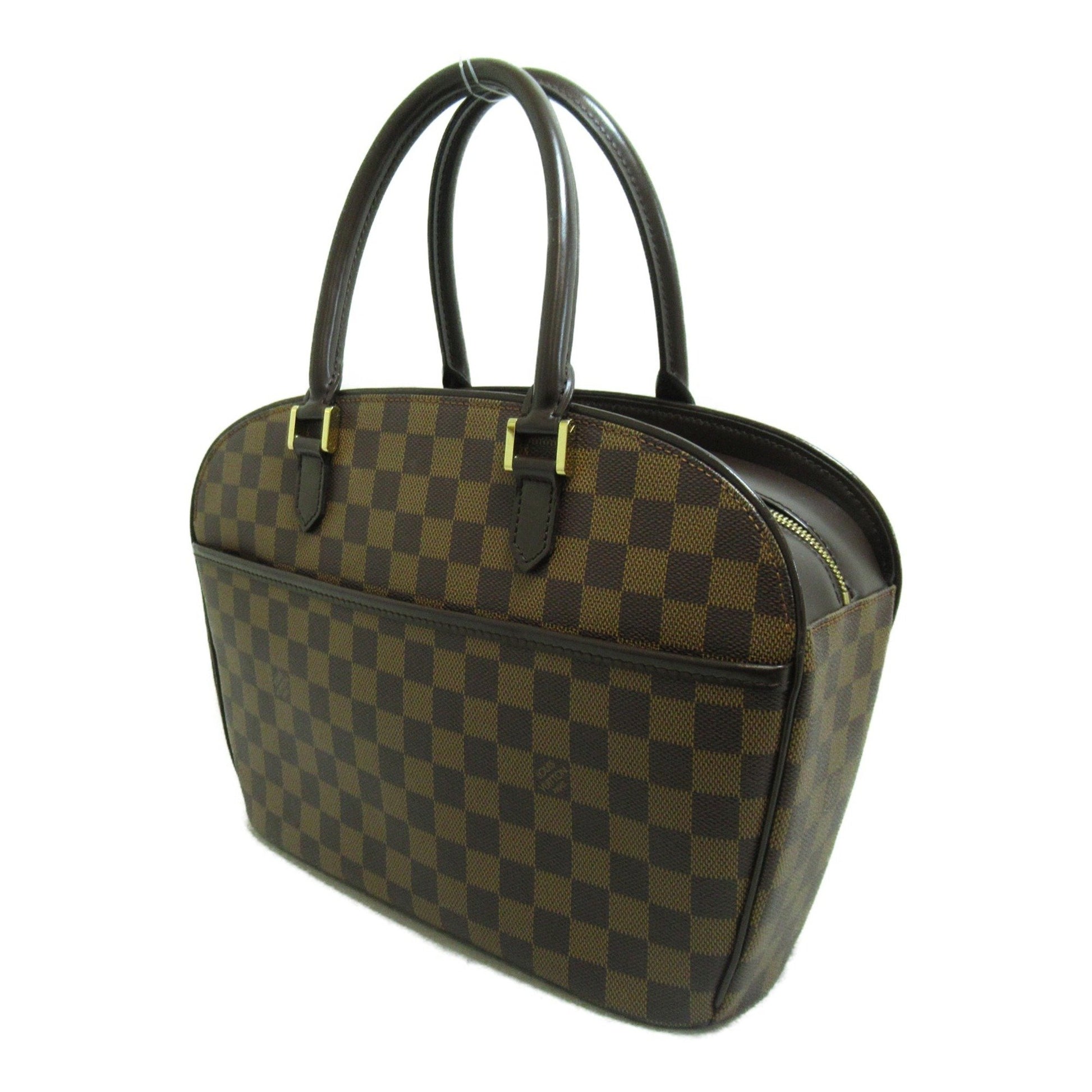 Louis Vuitton Sarria, Brown, Canvas, handbag