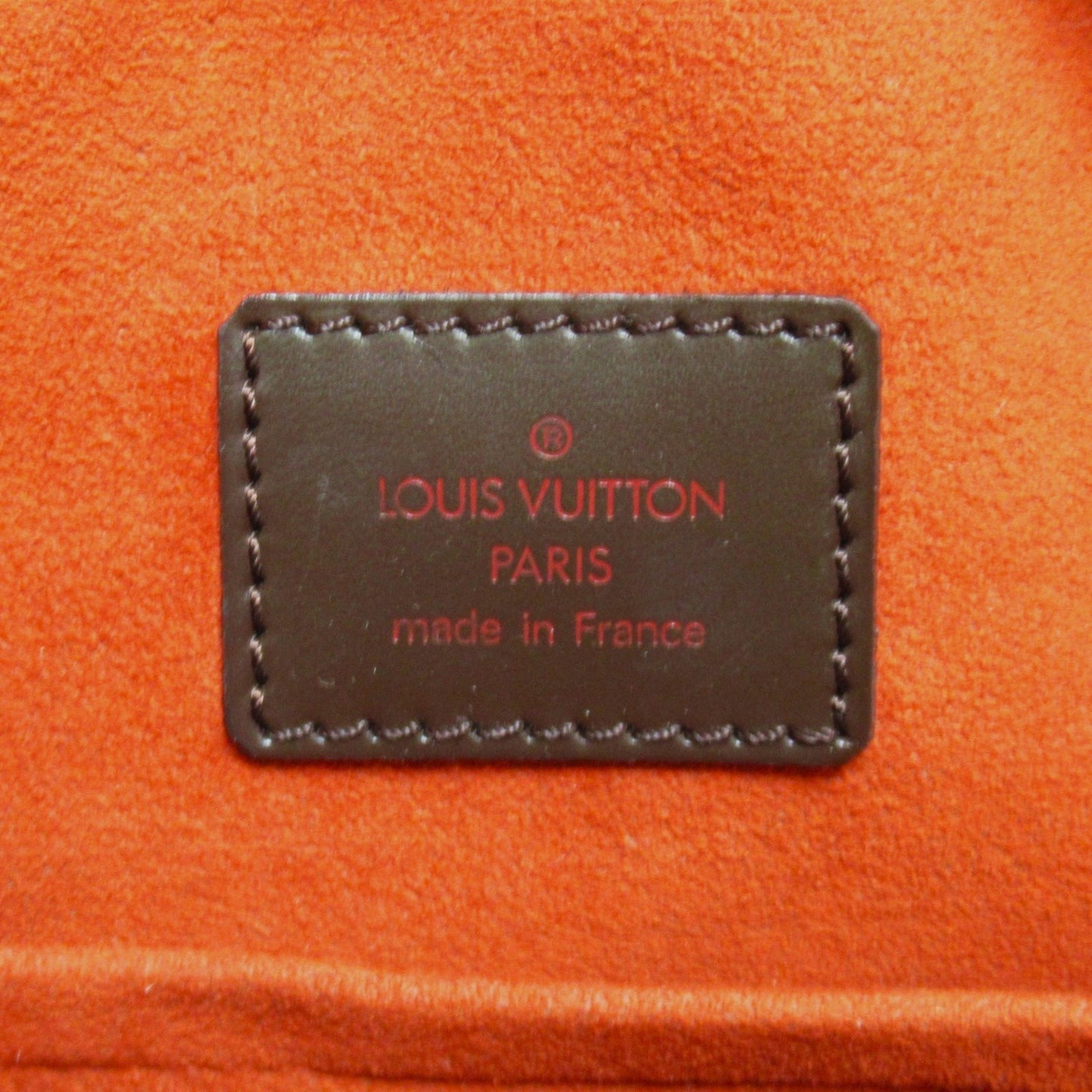 Louis Vuitton Sarria, Brown, Canvas, handbag