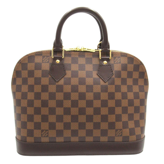 Louis Vuitton Alma, Brown, Canvas, handbag