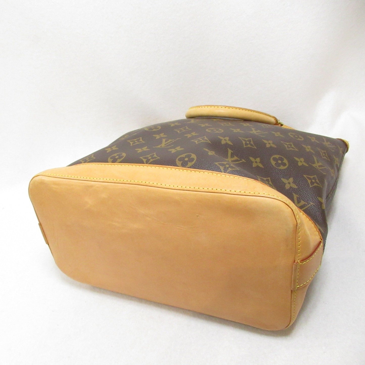 Louis Vuitton Lockit, Brown, Canvas, handbag