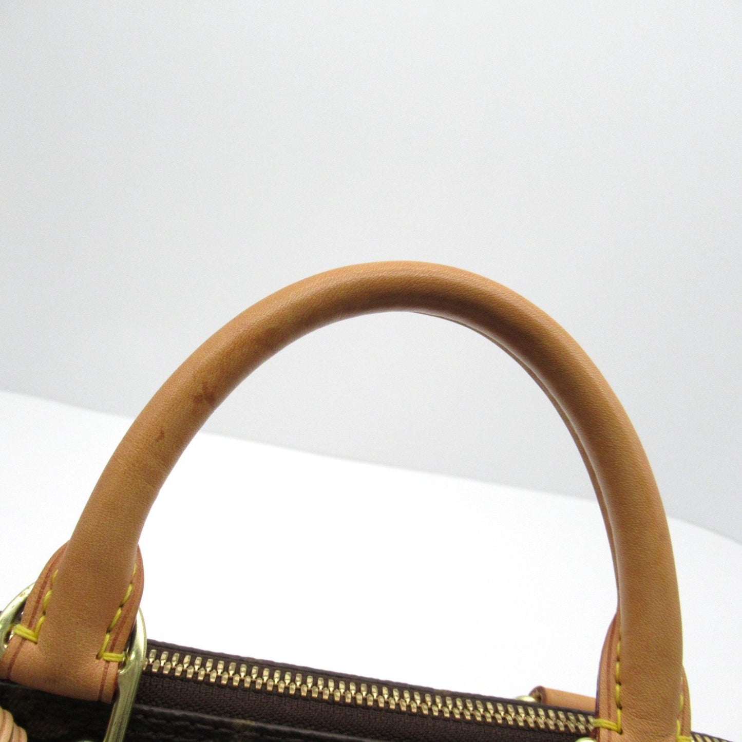 Louis Vuitton Alma, Brown, Canvas, handbag