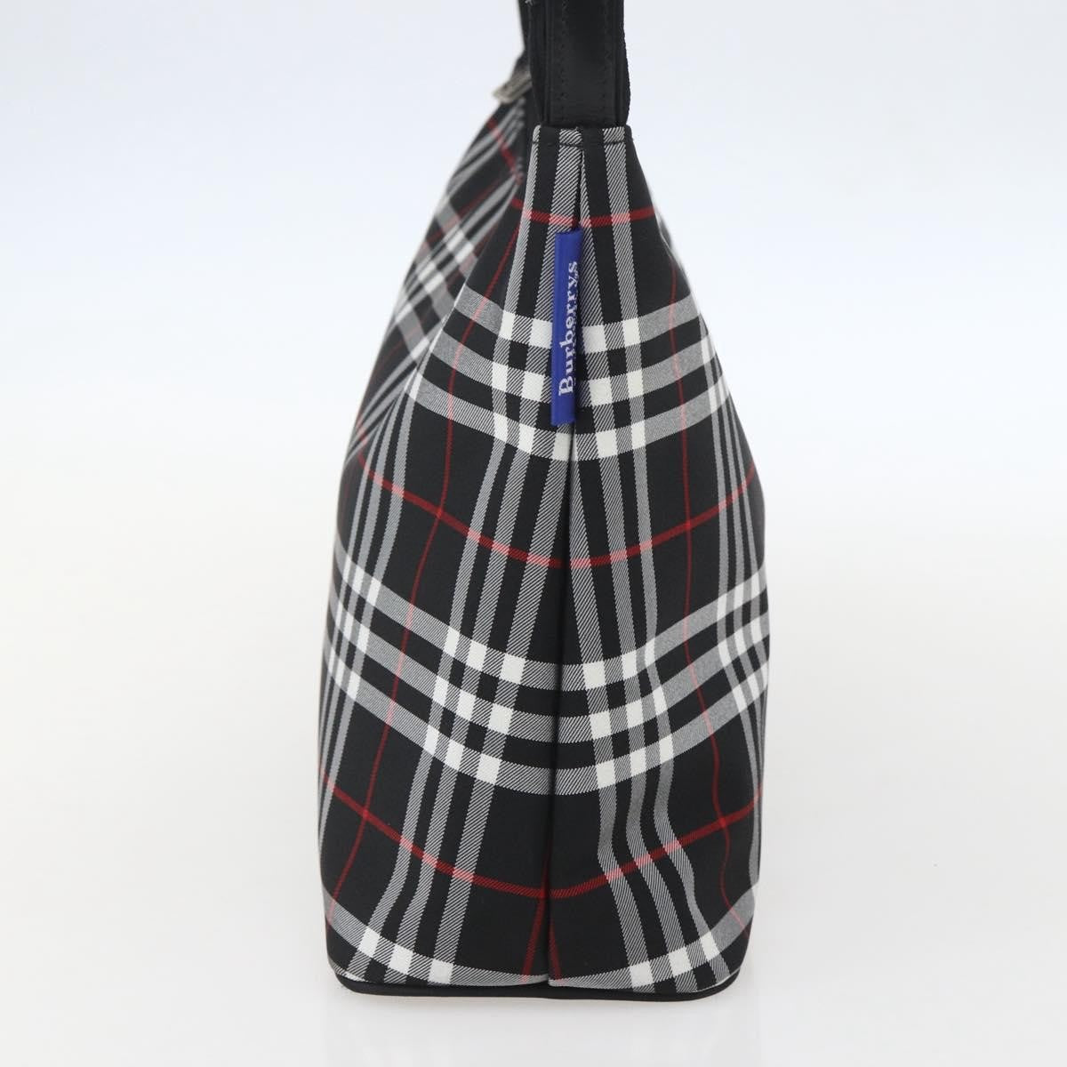 Burberry Nova Check Nylon, Black, Nylon, Handbag