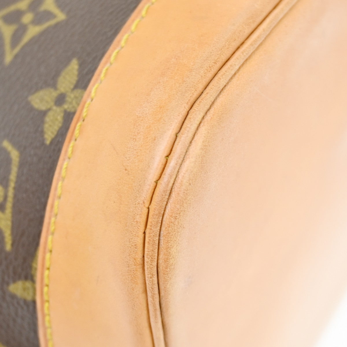 Louis Vuitton Alma Monogram, Brown, Canvas, Handbag