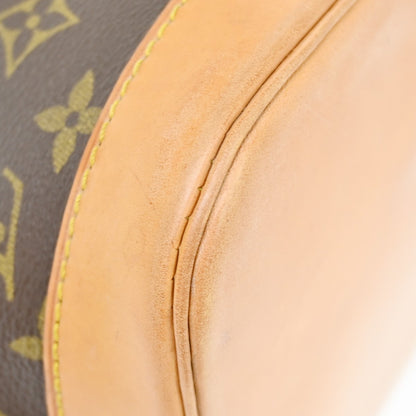 Louis Vuitton Alma Monogram, Brown, Canvas, Handbag