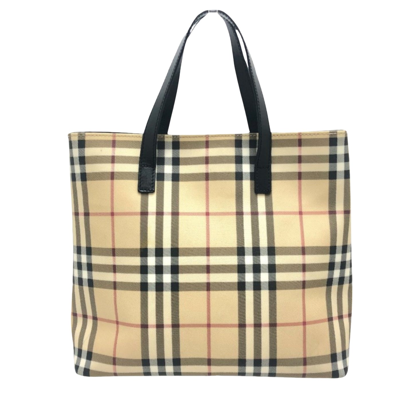 Burberry Nova Check, Beige, Canvas, tote