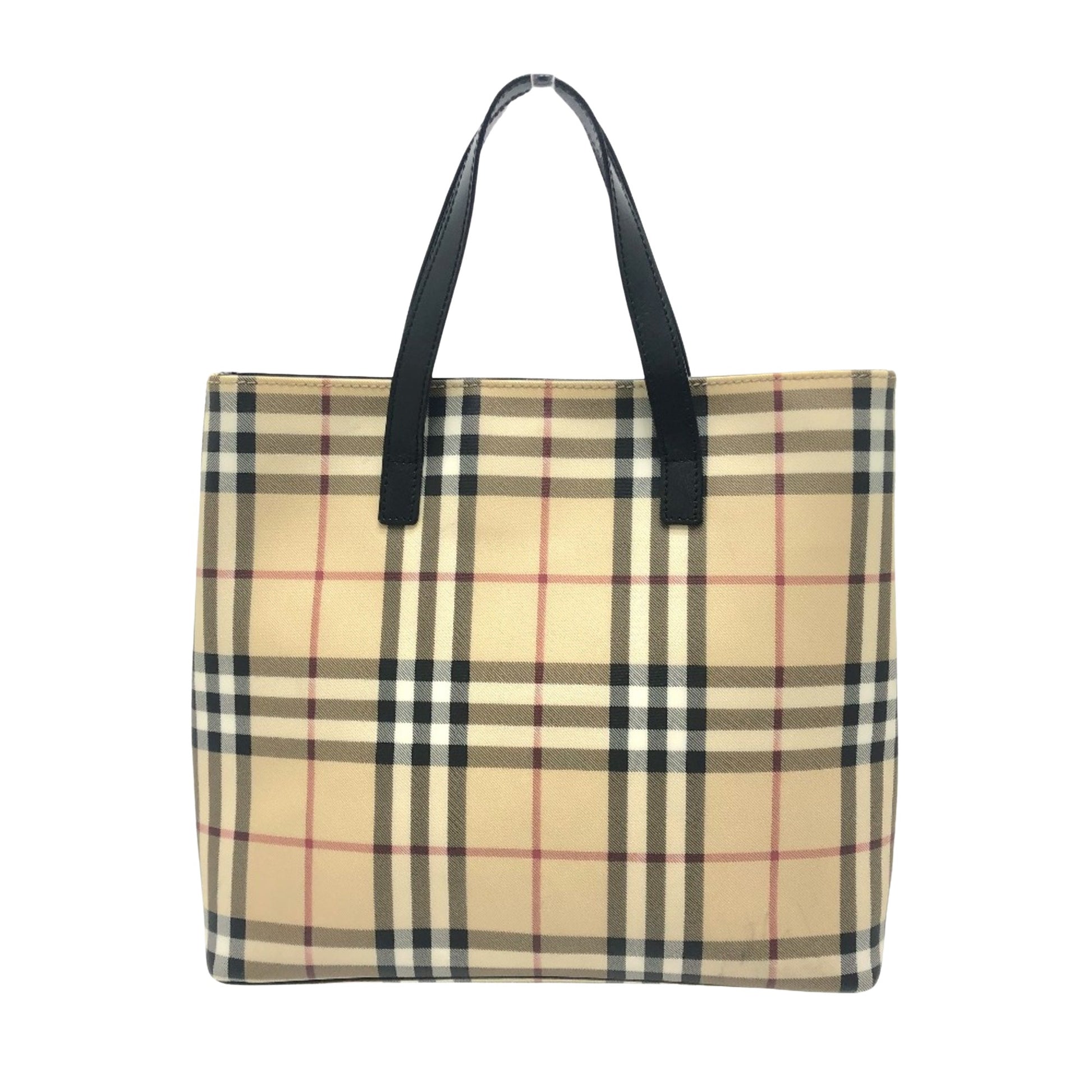 Burberry Nova Check, Beige, Canvas, tote