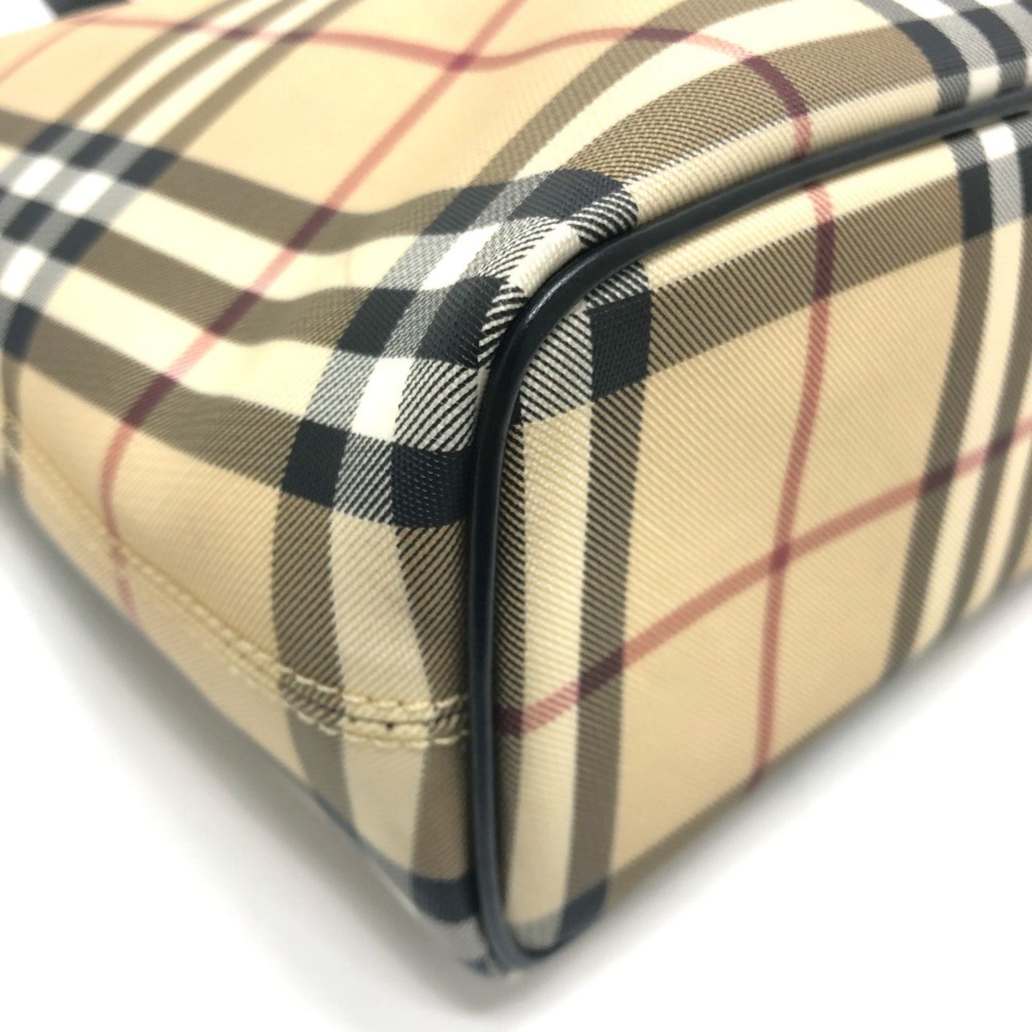 Burberry Nova Check, Beige, Canvas, tote