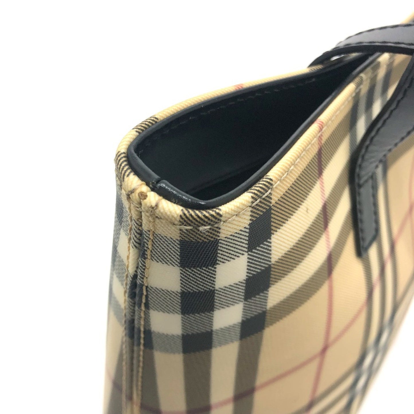 Burberry Nova Check, Beige, Canvas, tote