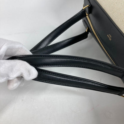 Céline Ring, Beige, Canvas, shoulder