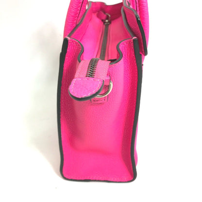 Céline Nano Luggage, Pink, Leather, handbag