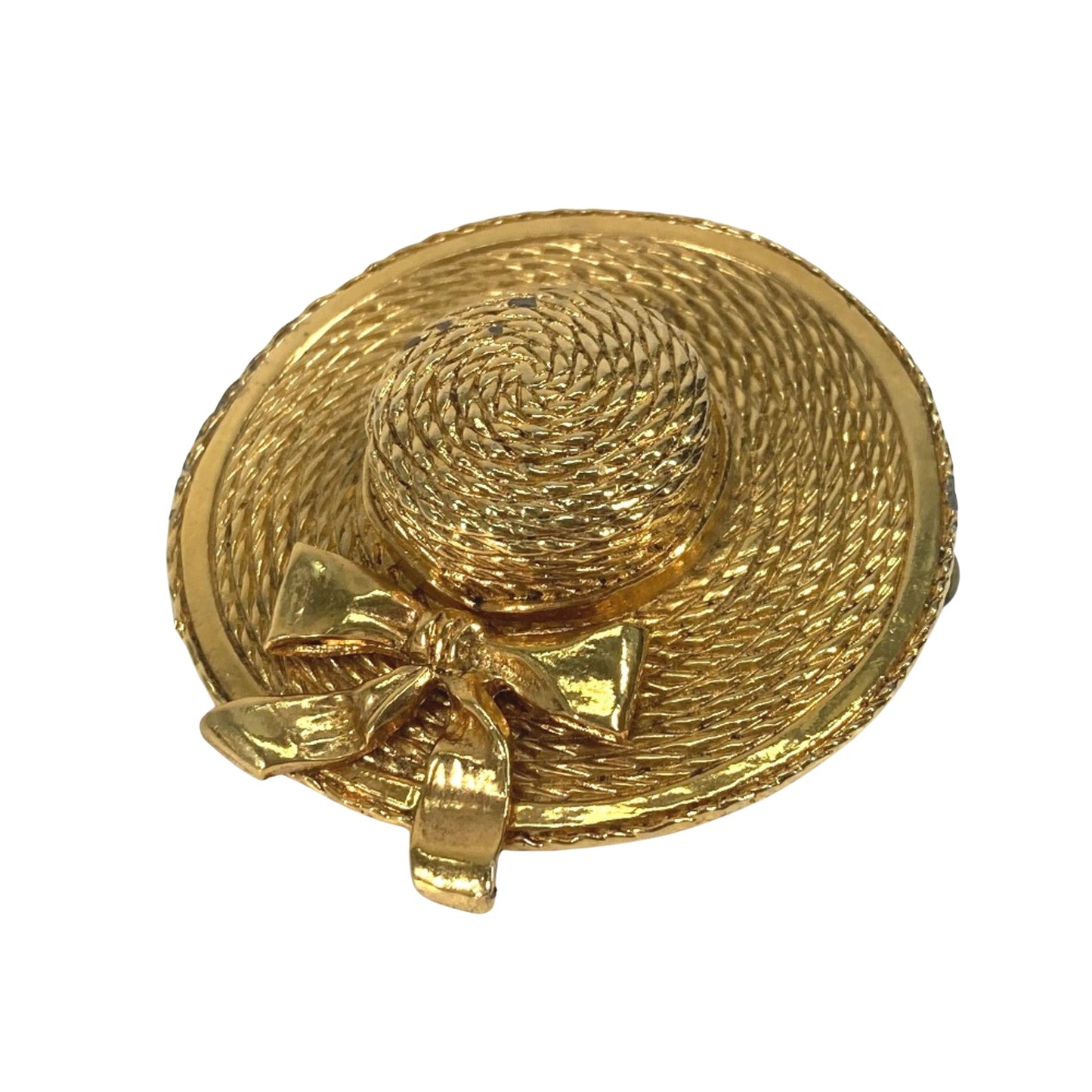 Chanel Coco Mark, Gold, Gold Plated, brooch